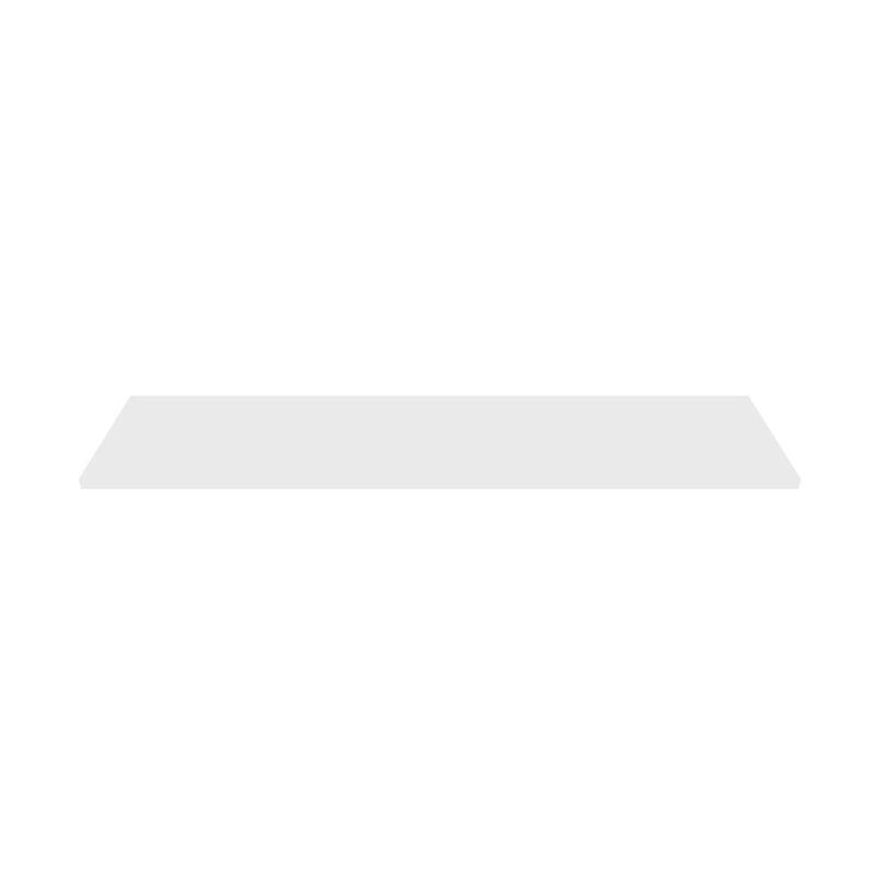 Top-Common, Square edge profile, Laminate, Flush steel front, 18D x 72W - Image 1