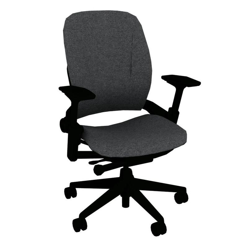 Leap; Chair, Upholstered, Adjustable seat depth - Image 1
