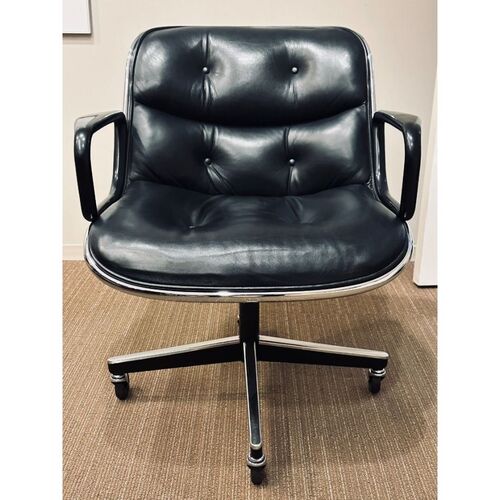 Pollock Executive Chair (Black/Chrome) - Thumbnail 3