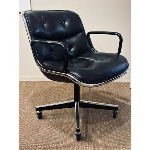 Pollock Executive Chair (Black/Chrome) - Thumbnail 2