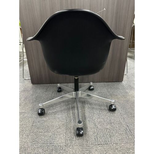 Eames Molded Upholstered Arm Chair with Task Base - Thumbnail 4