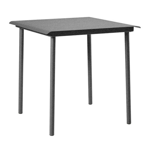 Patio Cafe Table Outdoor Painted - Image 1