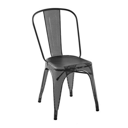 A Chair Perforated Outdoor Painted - Image 1