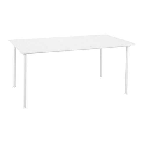 Patio Dining Table Outdoor Painted 160x90 cm - Image 1