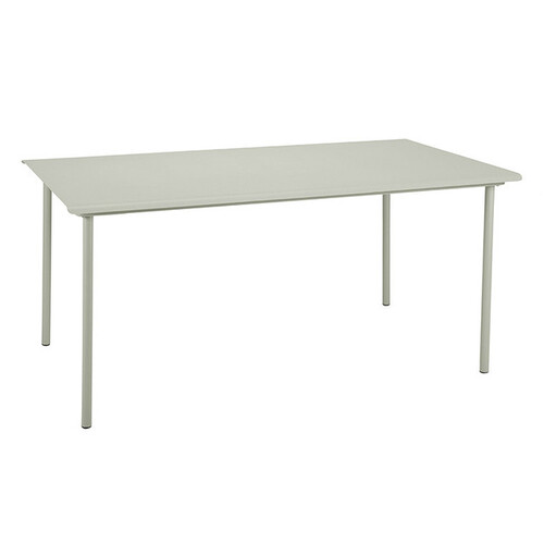 Patio Dining Table Outdoor Painted 160x90 cm - Image 1
