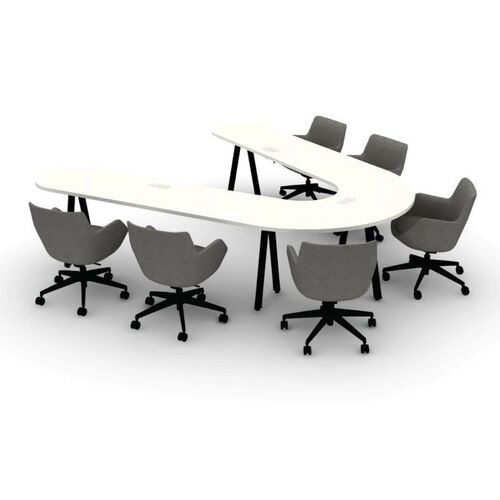 Admix V Media Table, 30 Degree, 6 People - Thumbnail 3