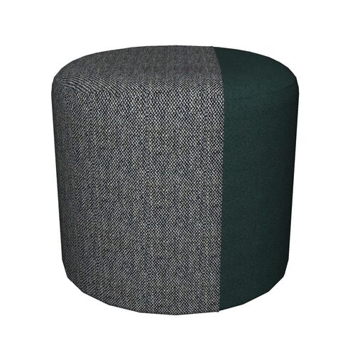Two Thirds 18" Round Pouf - Thumbnail 2