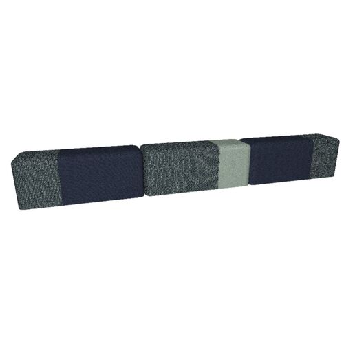 Two Thrid 14x42 Block Pouf - Image 1