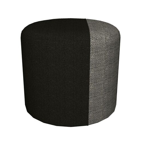 Two Thirds 18" Round Pouf - Thumbnail 2