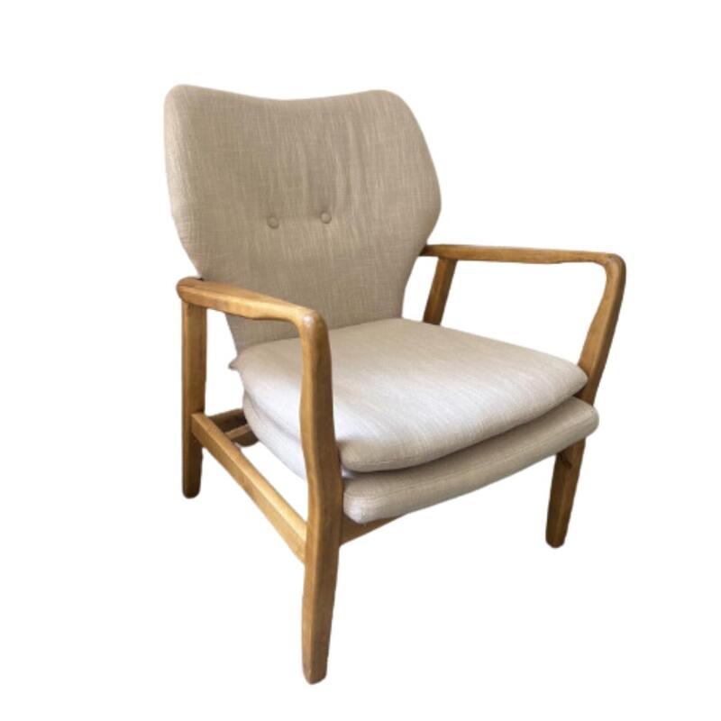 Haddie Fabric Club Chair - Image 1