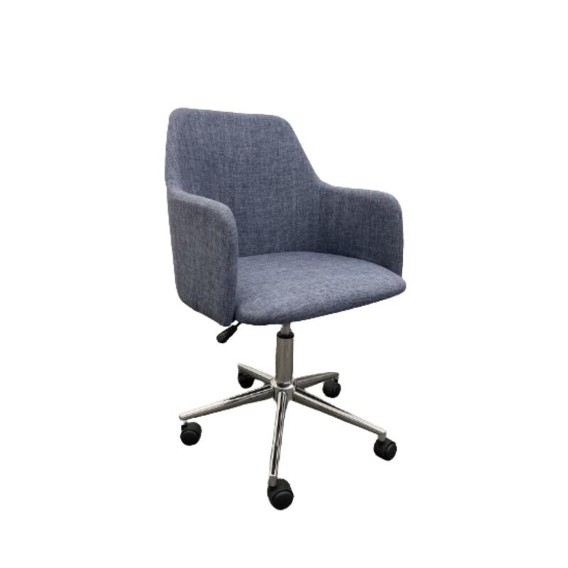 Upholstered Swivel Chair - Image 1