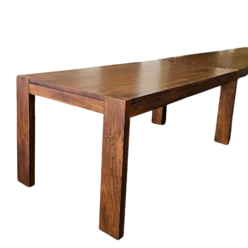 Wood Block Dining Table - Image 1