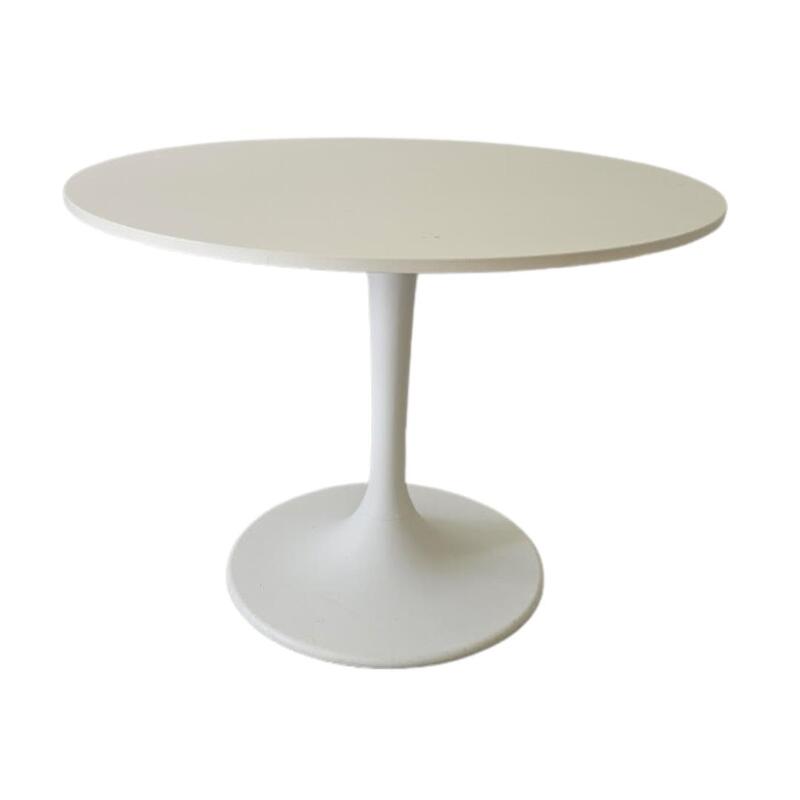 Round Plastic Dining Table - Image 1