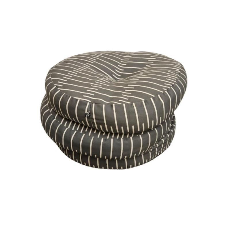 Gray Floor Pillows - Image 1