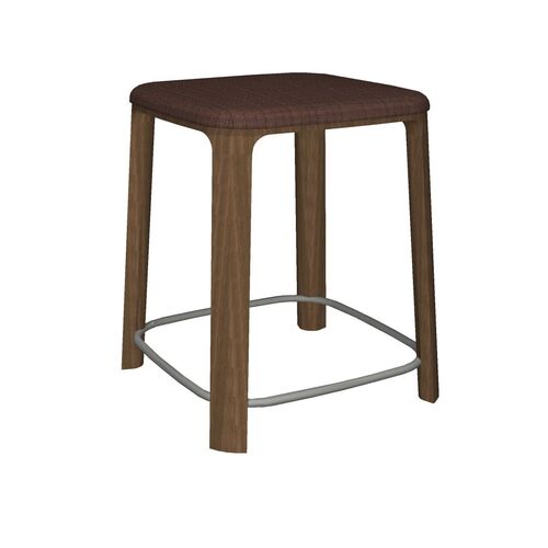 Trillia Uph Seat Stool- Std Ht Polish - Image 1