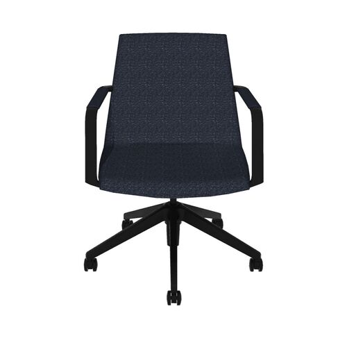 Genesee Swivel Mid Back Uph Arms - Thumbnail 2