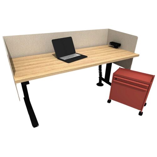 70x29 Dividends Height Adjustable w/ Screen Divider - Image 1