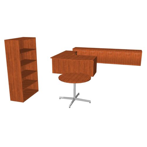 Finance Private Office Boat Shaped Type 1 - Image 1