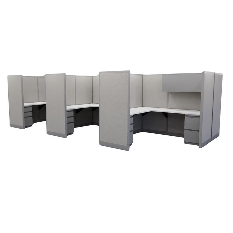 Remanufactured Avenir 65H 6X6 6-PACK Workstations