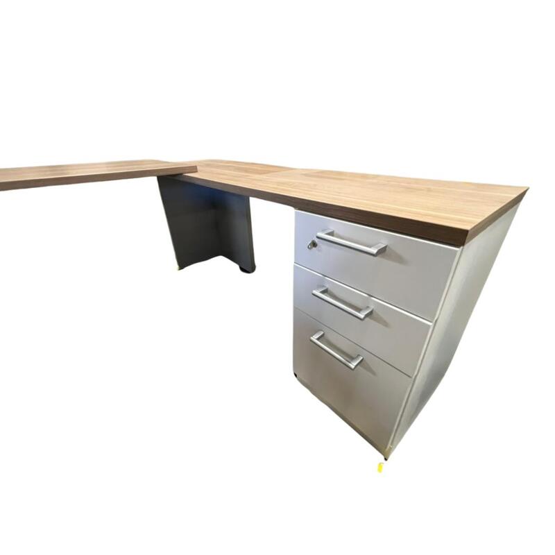 Private Office Set with Return and Storage - Thumbnail 5