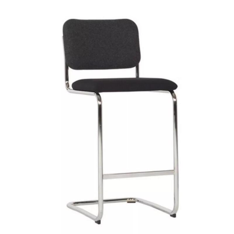 'Cesca' Armless Bar-Height Stool (B) - Thumbnail 2