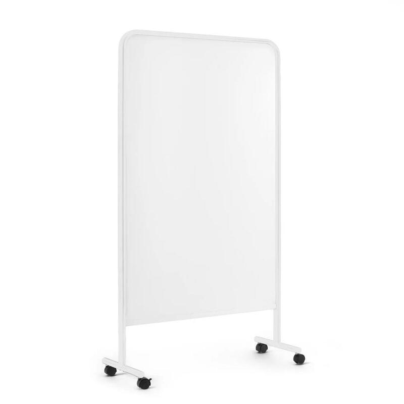 Goal Dry Erase Board, Vertical, 39x67h", White Frame - Image 1