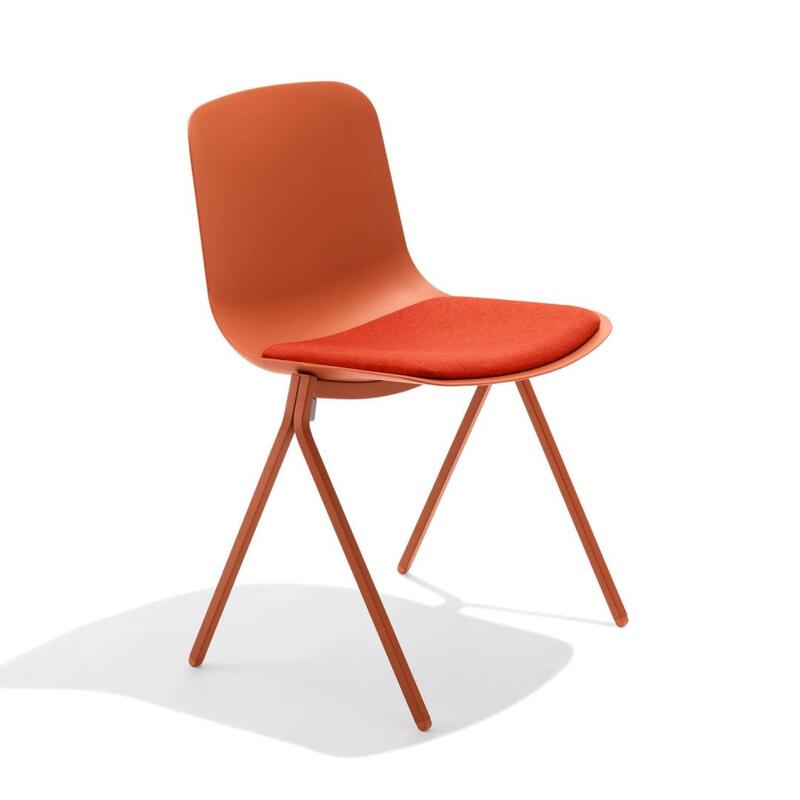 Key Side Chair, Set of 2, Brick Pad - Thumbnail 2