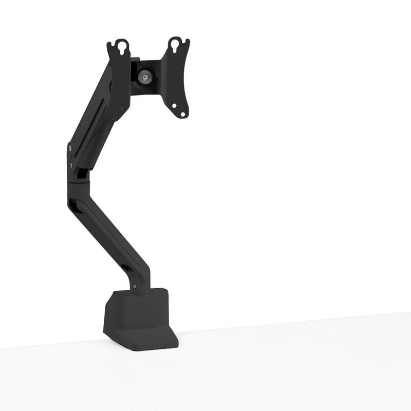 Swing Single Monitor Arm, Black - Image 1