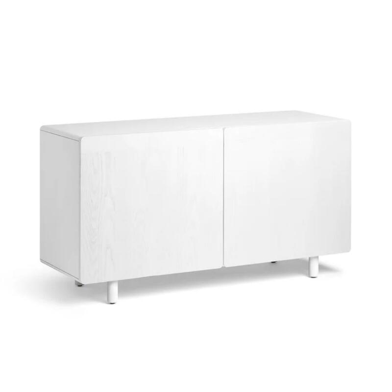 White Cleo Credenza, 52" - Image 1