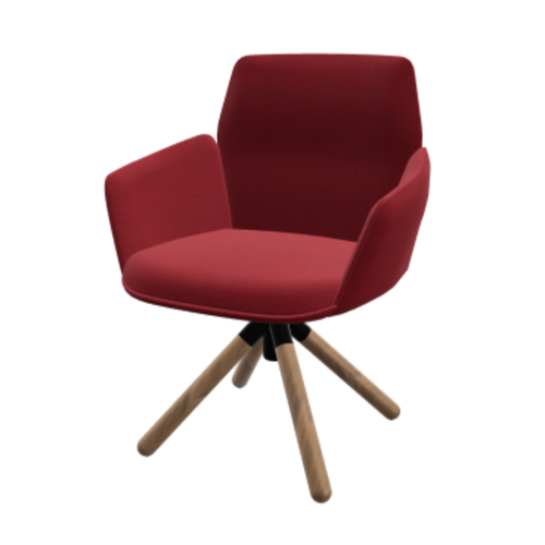 Poppy Guest with Wood Base - Image 1