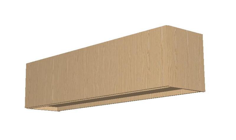 Vision 16d x 72w x 18h Wall Mount Overhead Cabinet w/Four Doors - Image 1