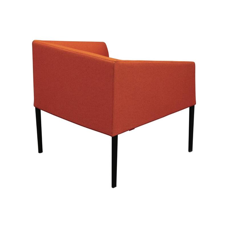 Saari Used Sofa Chair, Orange - Thumbnail 2
