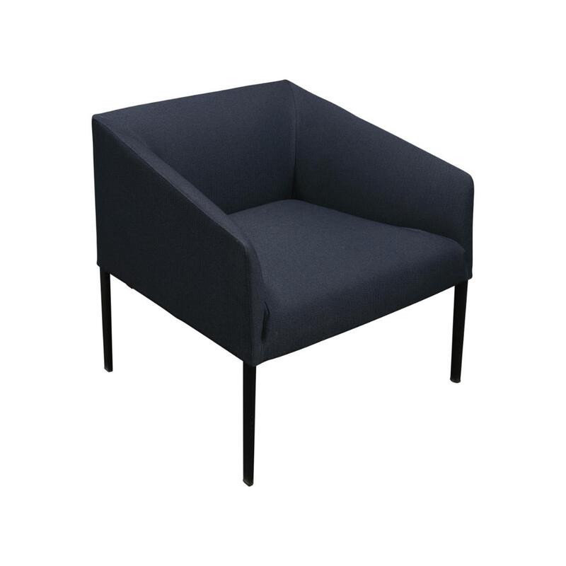 Saari Used Wider Sofa Chair, Dark Gray - Image 1
