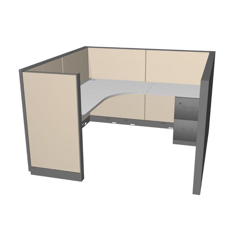 6x6 9000-L-Shaped Station - Image 1