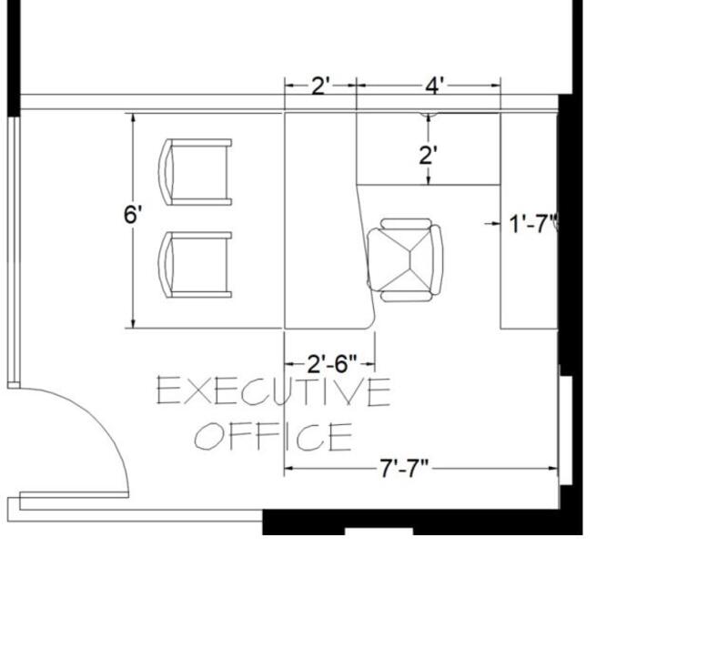 Private Office Set with Return and Storage - Thumbnail 10