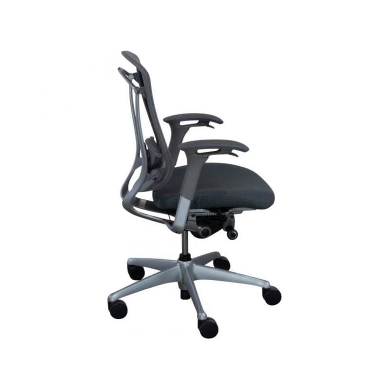 Contessa Task Chair, Gray - Thumbnail 2
