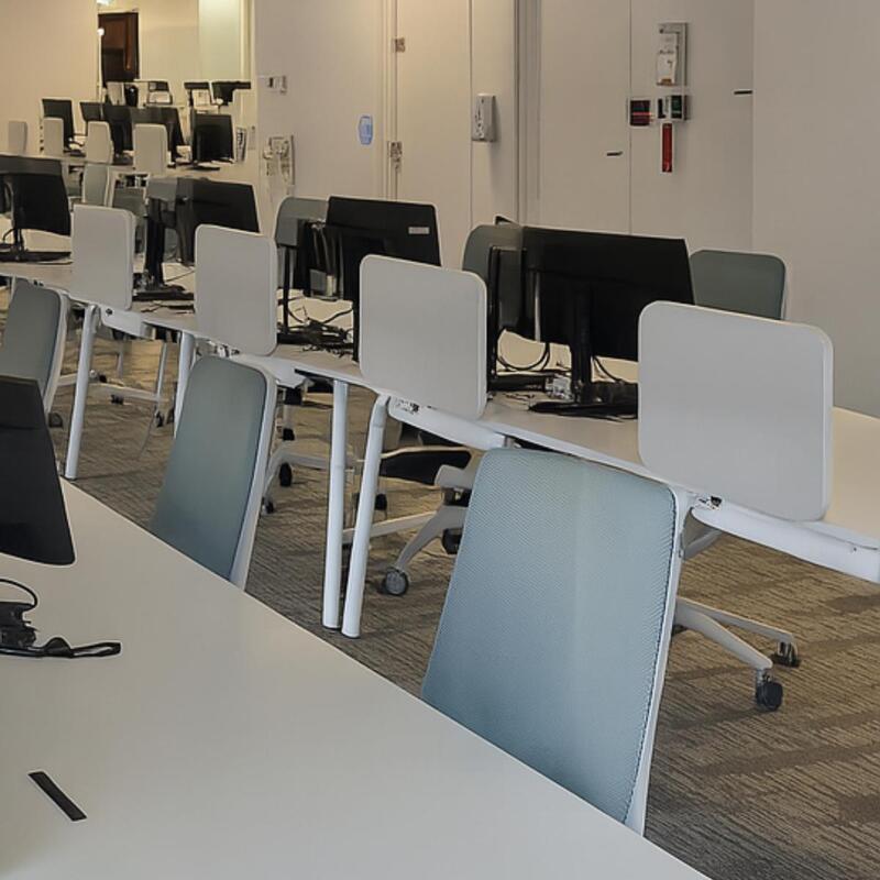 Se:lab Meet Desk – Conference Desk with Removable Screen - Thumbnail 2