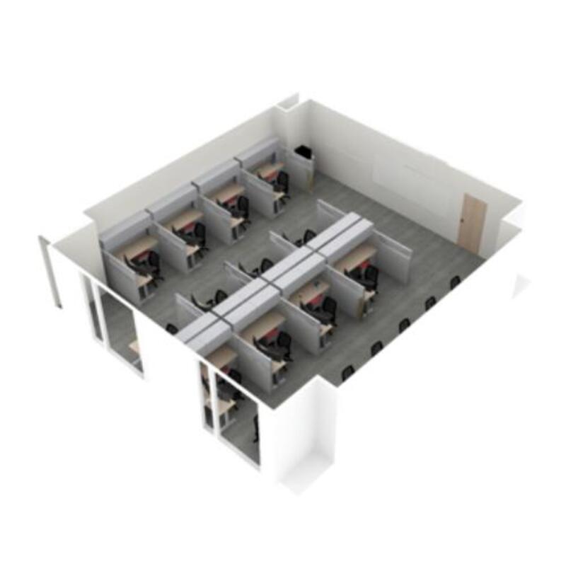 6x6 Workstation - Image 1