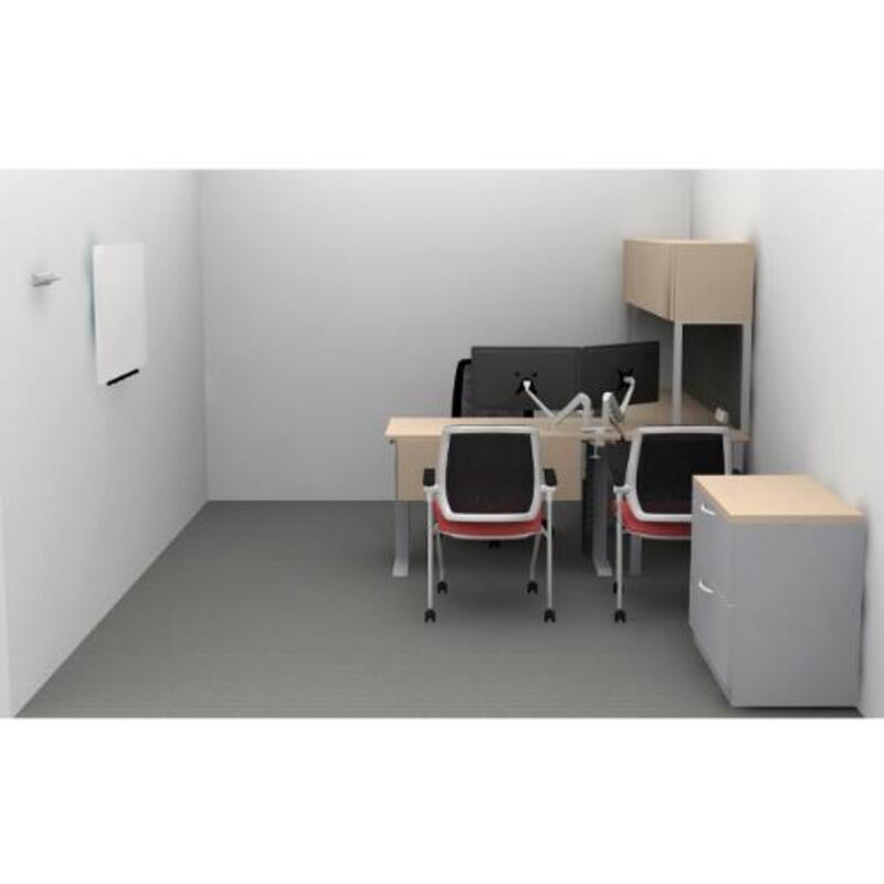 6x6.5 Private Office + Lateral File - Image 1