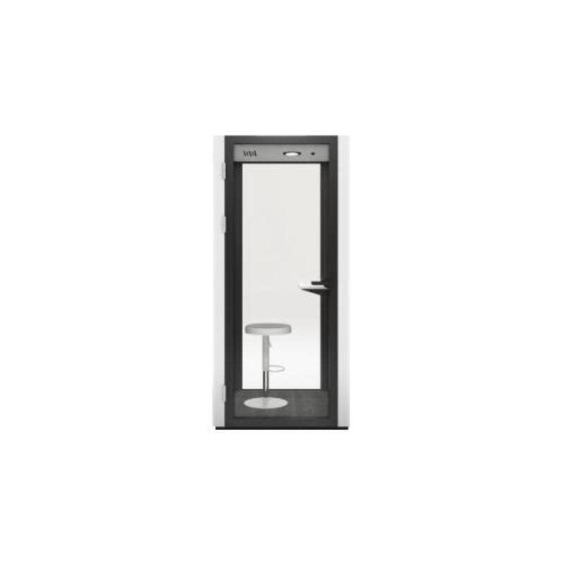 SOLO Studio Pod Single Booth, White - Thumbnail 2