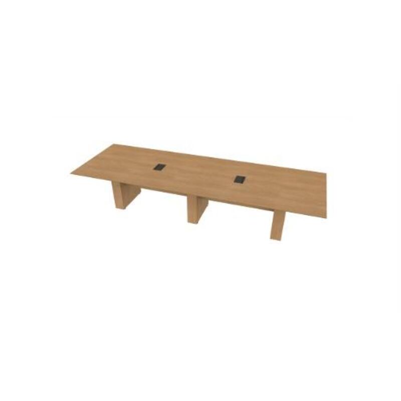 Rectangular Conference 48 X144 w/Column Base  - Image 1
