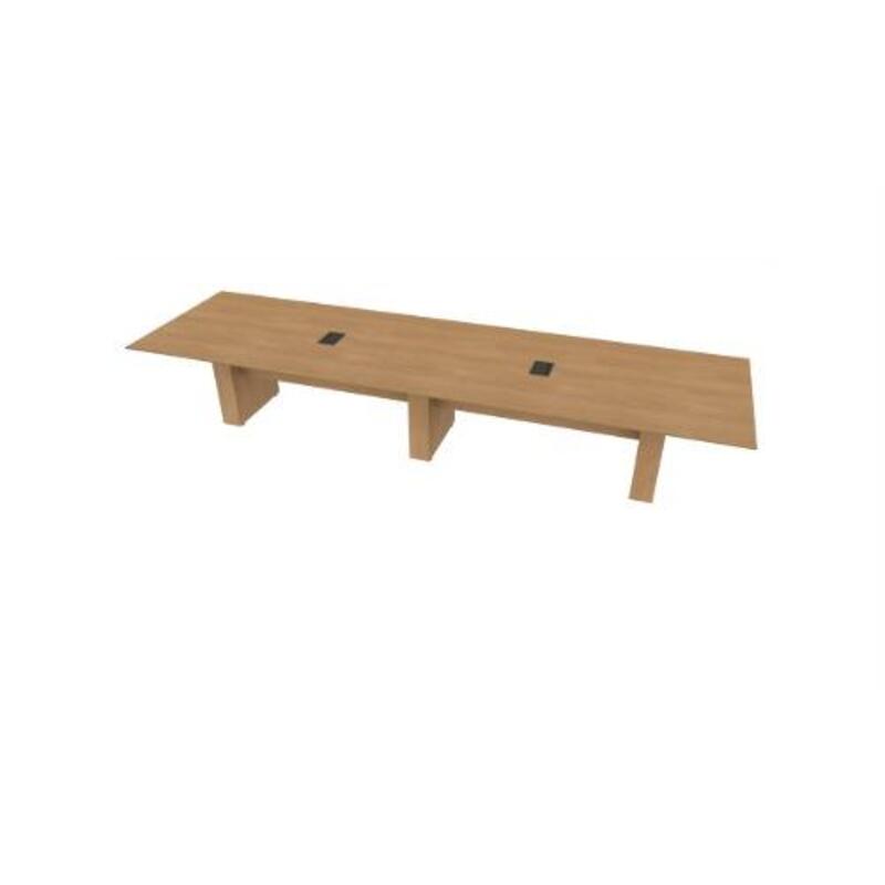 Rectangular Conference Table 48 X168 w/Column Base  - Image 1