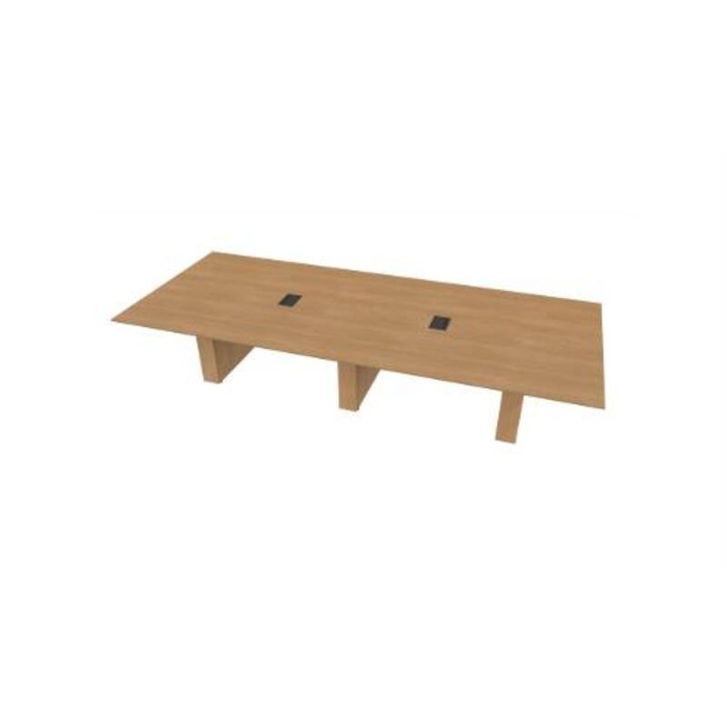 Rectangular Conference Table 60 X144 w/Column Base  - Image 1