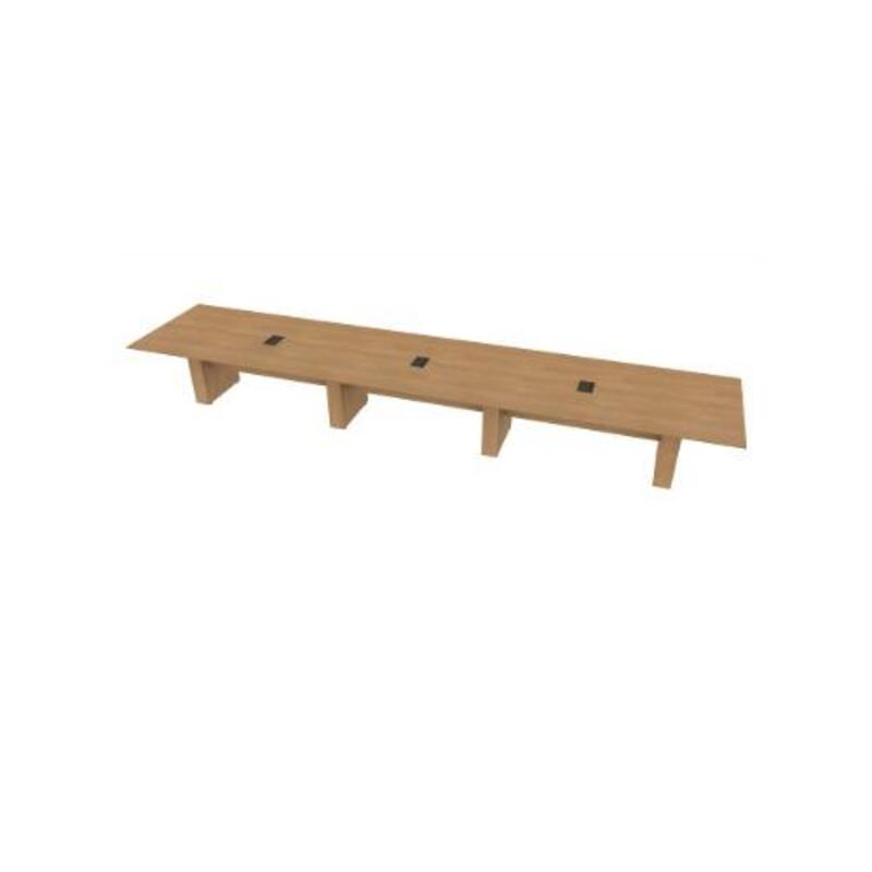 Rectangular Conference 48 X228 w/Column Base x4 - Image 1