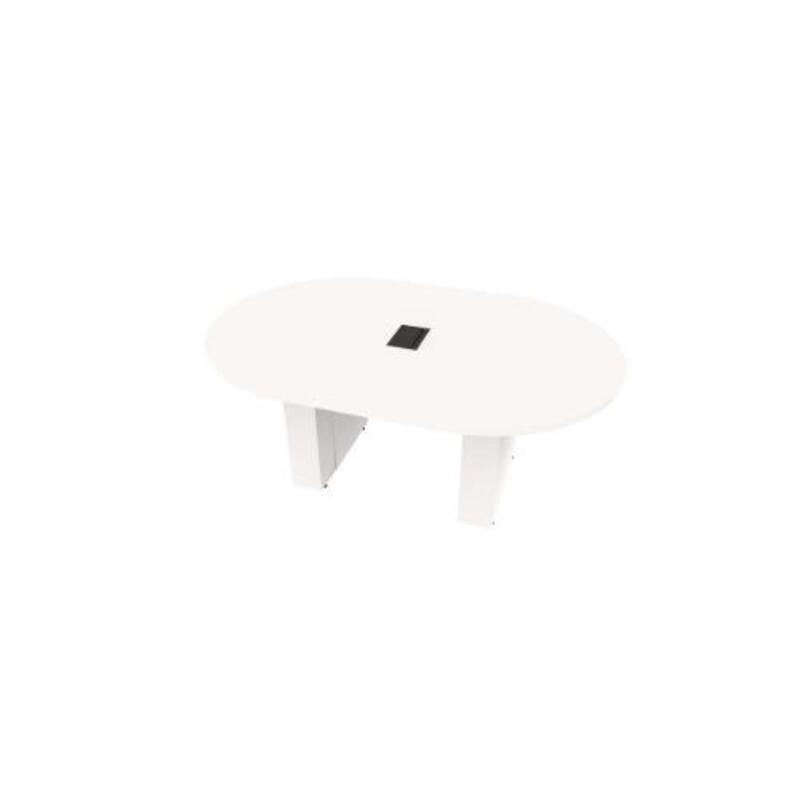 Racetrack Table 36X72 w/Column Base  - Image 1