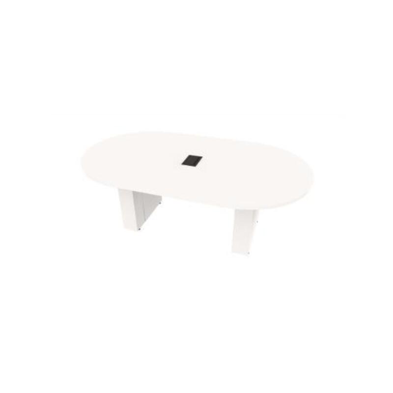Racetrack Table 36X84 w/Column Base  - Image 1