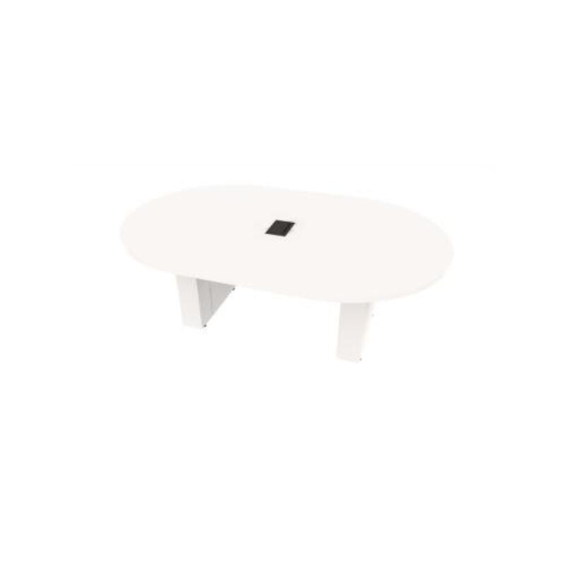 Racetrack Table 42X84 w/Column Base  - Image 1