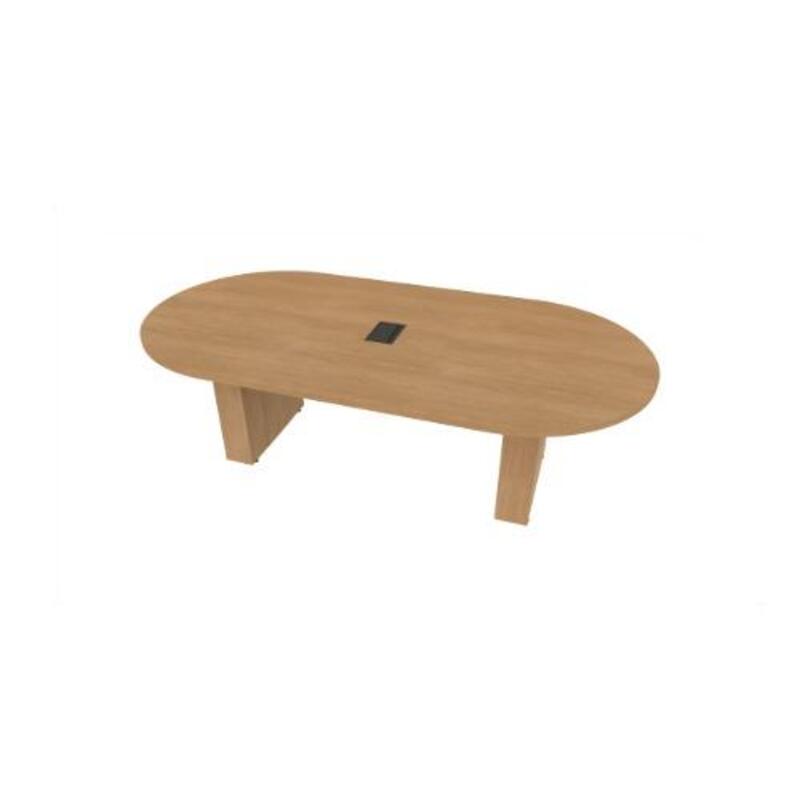Racetrack Table 36X96 w/Column Base  - Image 1
