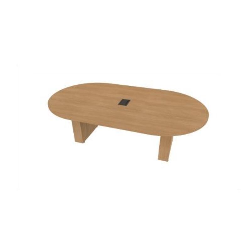 Racetrack Table 48X96 w/Column Base  - Image 1