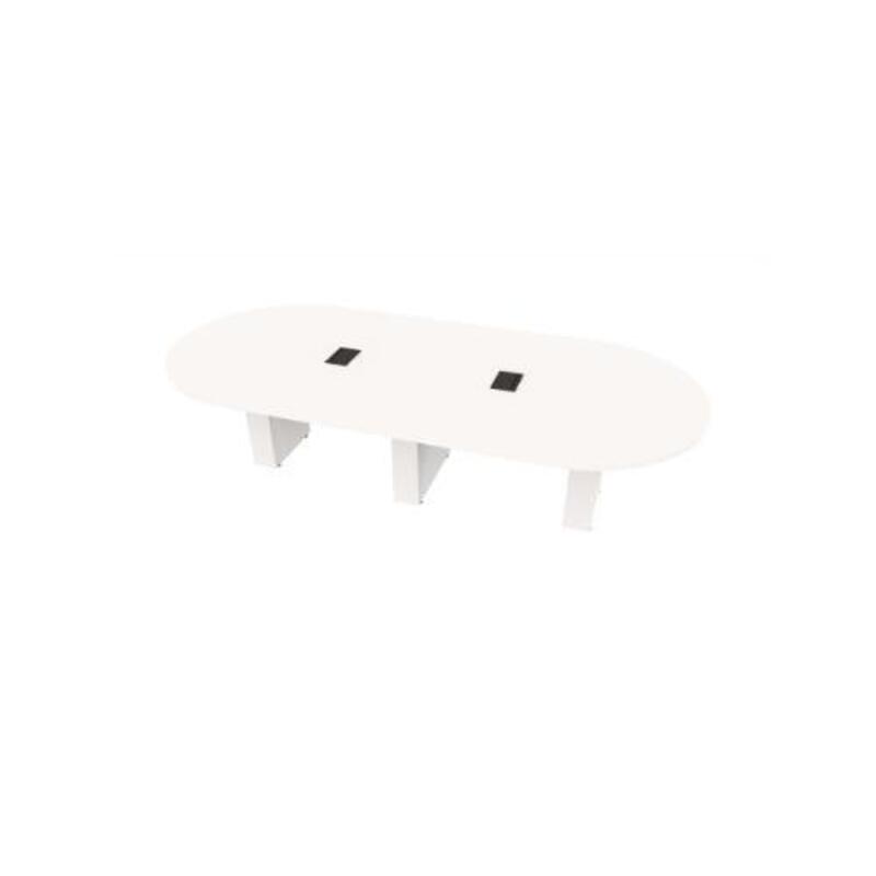  Racetrack Table 60 X120 w/Column Base  - Image 1